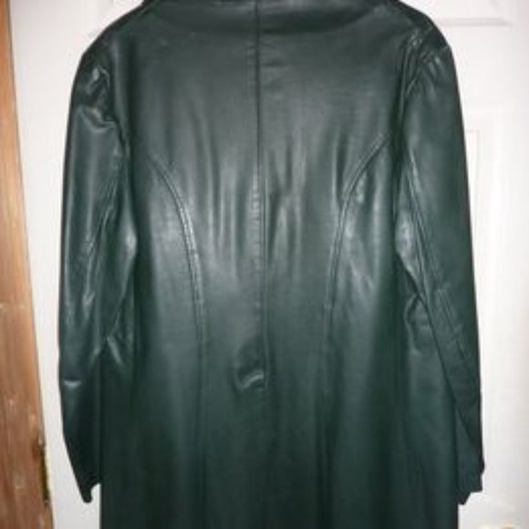 Men's Vintage High-Quality Canadian Made Leather Coat - Picture 2 of 4
